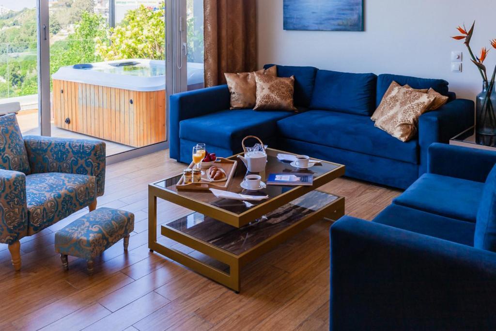 Apartmán Flyviewflatsgold Privatehottub With Seaview Ixia  Exteriér fotografie