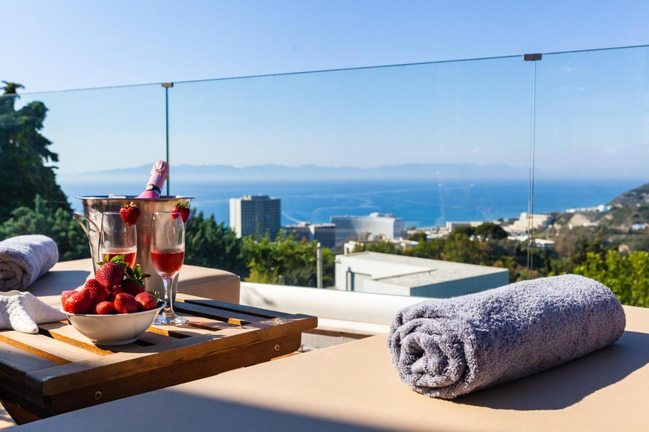 Apartmán Flyviewflatsgold Privatehottub With Seaview Ixia  Exteriér fotografie