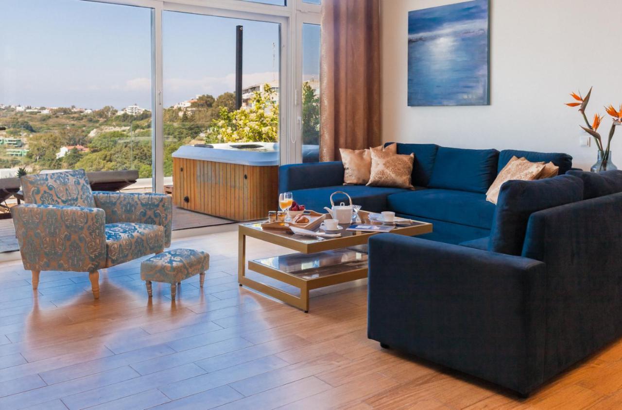 Apartmán Flyviewflatsgold Privatehottub With Seaview Ixia  Exteriér fotografie