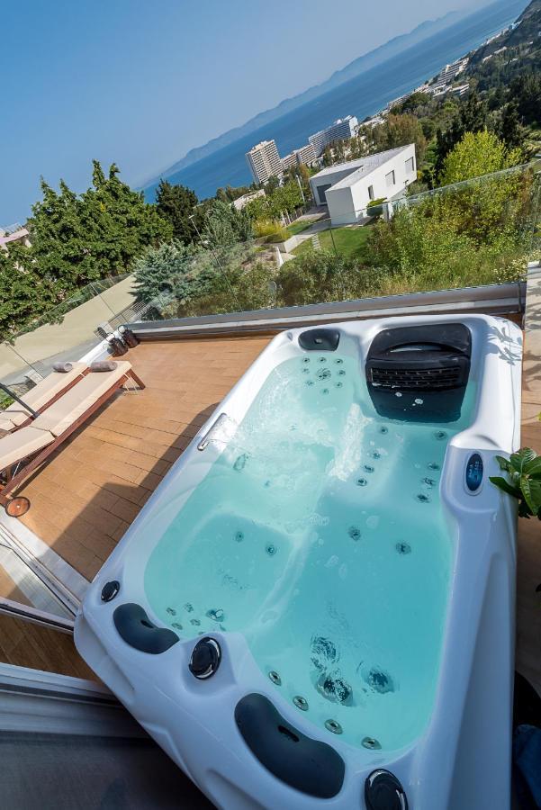 Apartmán Flyviewflatsgold Privatehottub With Seaview Ixia  Exteriér fotografie