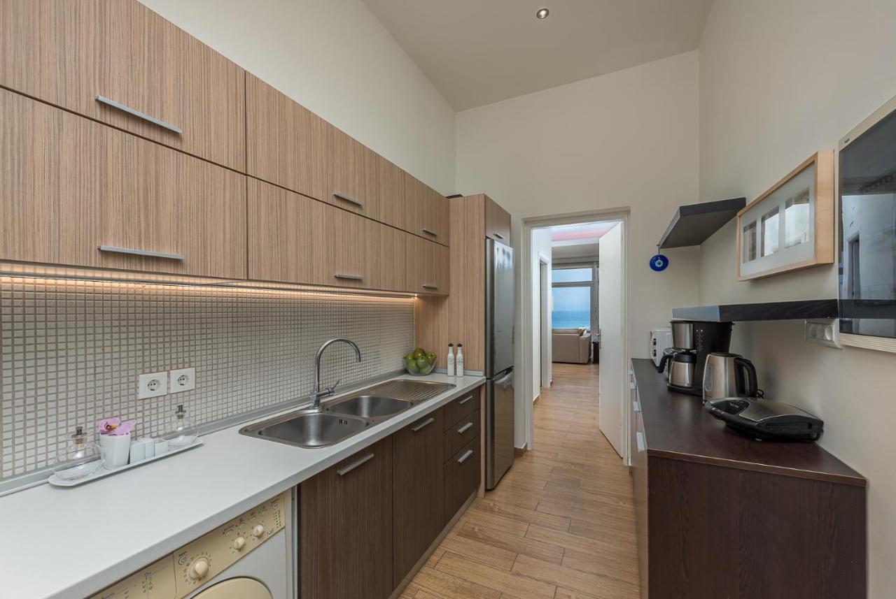Apartmán Flyviewflatsgold Privatehottub With Seaview Ixia  Exteriér fotografie